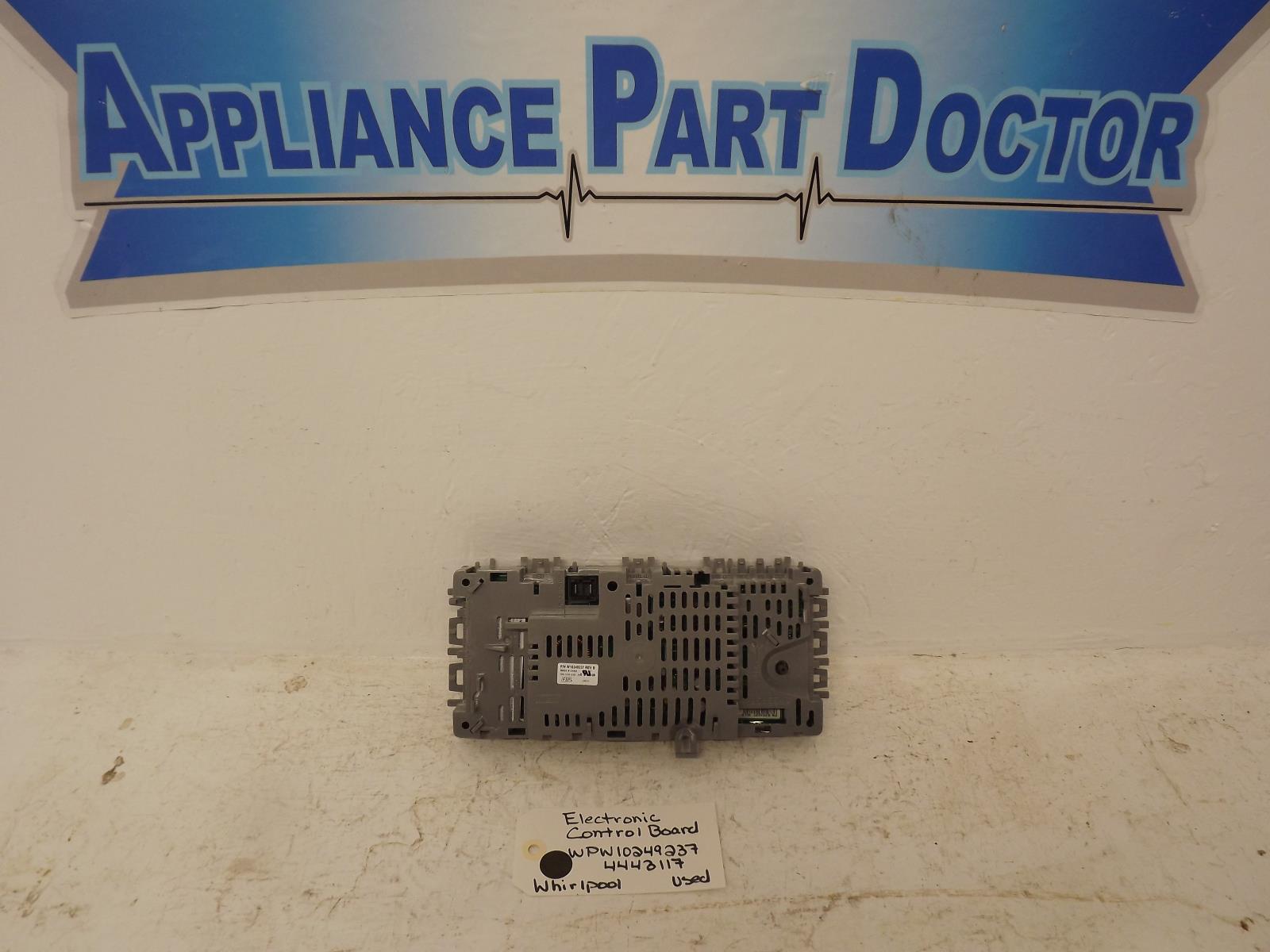 Whirlpool Washer WPW10249237 4443117 Electronic Control Board Used Whirlpool Washer WPW10249237 4443117 Electronic Control Board Used
